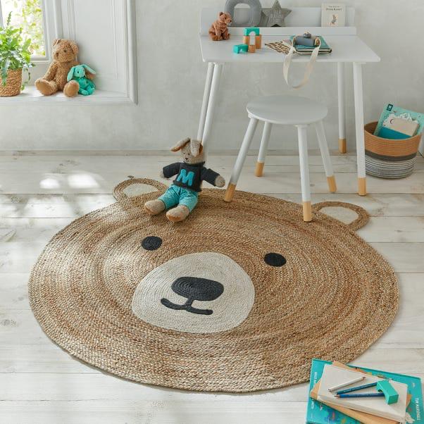 Alfombra Fibra Natural Teddy Bear
