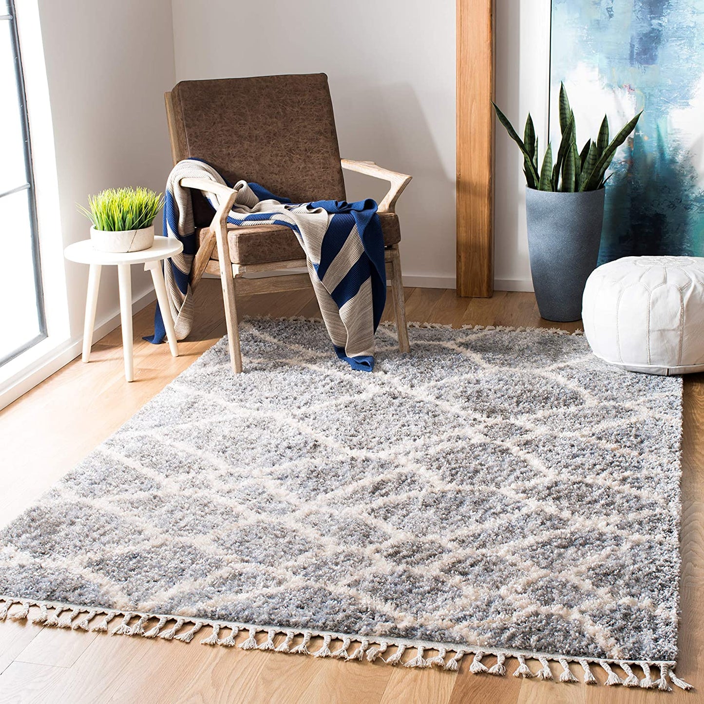 Alfombra Berber Fringe Shag
