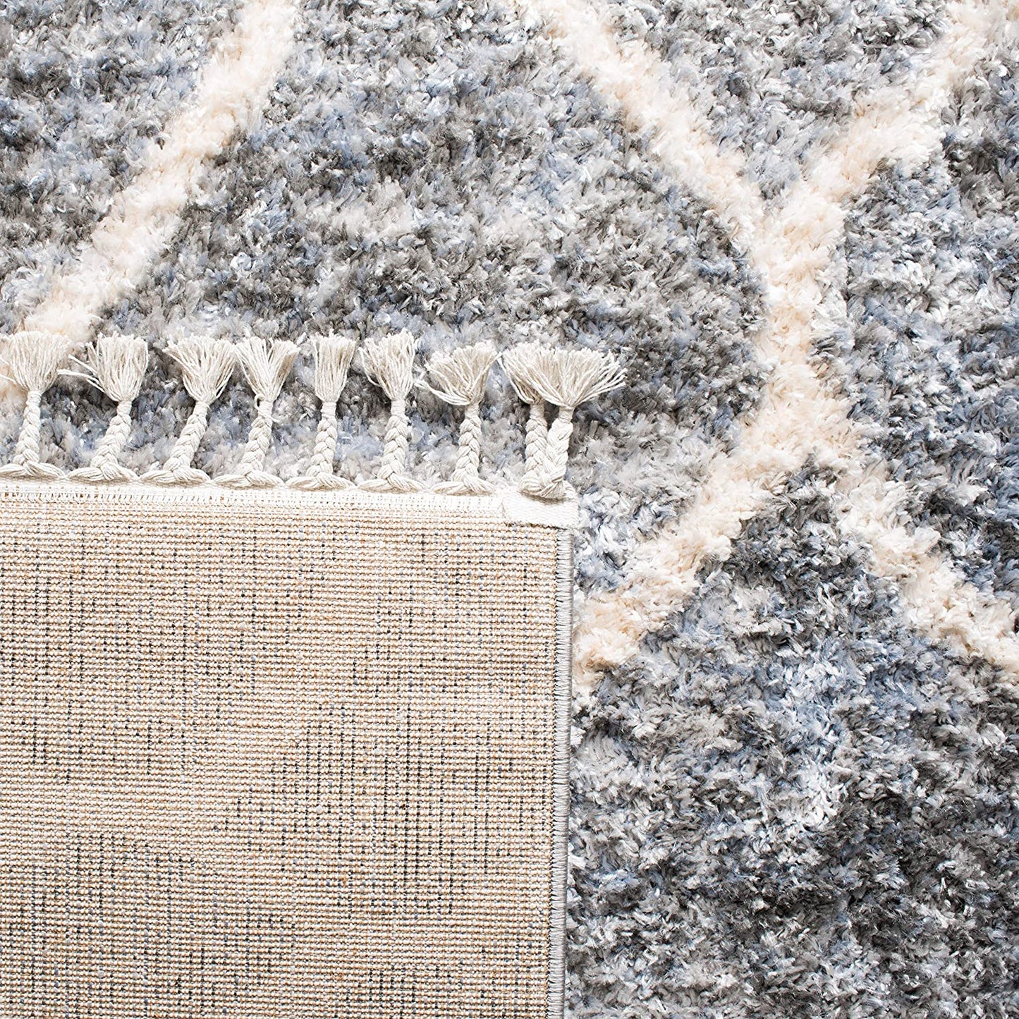 Alfombra Berber Fringe Shag